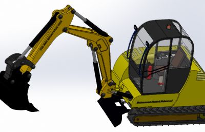 挖掘机模型