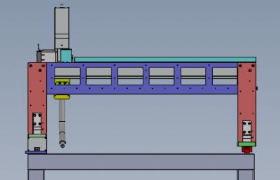 高架龙门式4轴焊接机器人