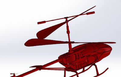 直升飞机模型