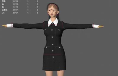 女职员 上班族 公务员休闲套装