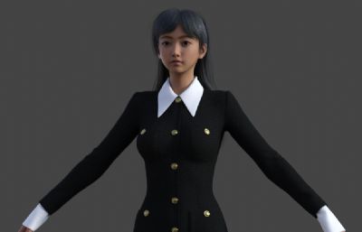 女职员 上班族 公务员休闲套装