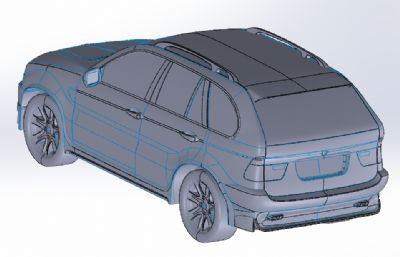 造型汽车外壳模型