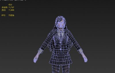 黑丝小姐姐 动漫校服女孩