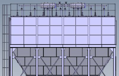 PPCS96-2×8气箱式脉冲袋式除尘器