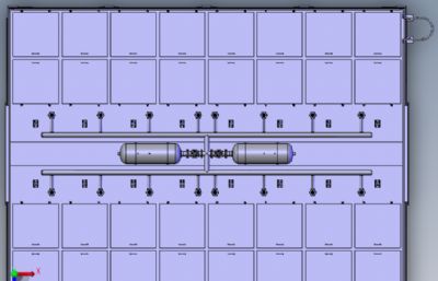 PPCS96-2×8气箱式脉冲袋式除尘器