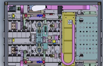 硬盘摆臂自动化胶水喷涂机