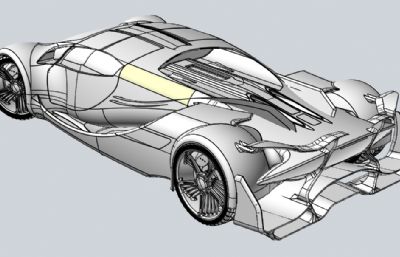 汽车，跑车模型