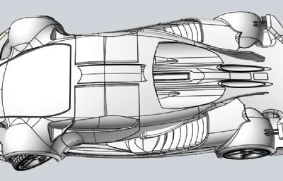 汽车，跑车模型