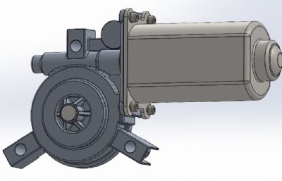 雨刷用电机外观
