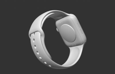 苹果Apple Watch se3智能手表C4D模型
