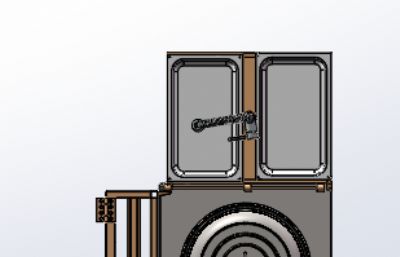 野战轻型炊事车后置炊事灶