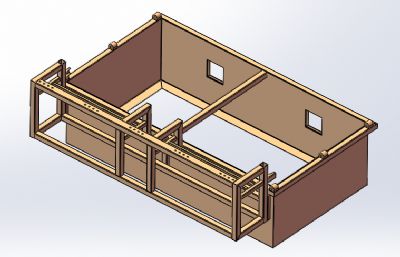 野战轻型炊事车后置炊事灶