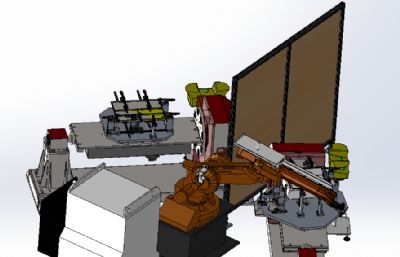 TIG机器人焊接机工作站