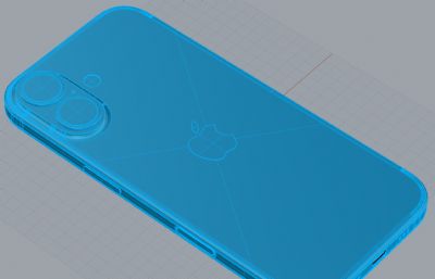 最精细的iPhone17 keyshot,rhino模型
