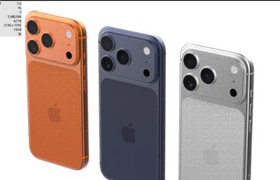 最精细的iPhone17 Pro和iPhone17 Pro Max