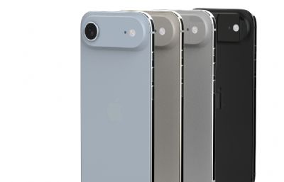 最精细的iPhone17 Air keyshot,rhino模型