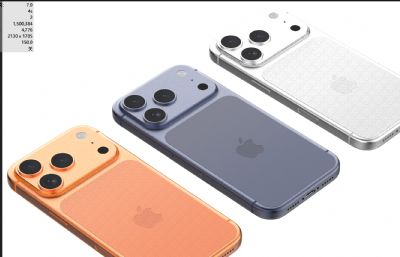 最精细的iPhone17 Pro和iPhone17 Pro Max