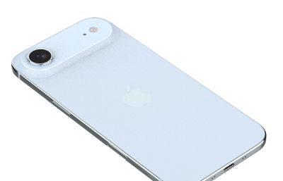 最精细的iPhone17 Air keyshot,rhino模型