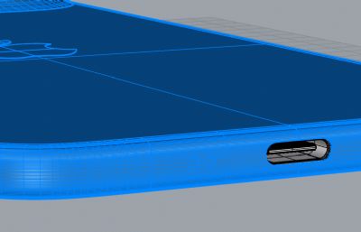 最精细的iPhone17 Air keyshot,rhino模型