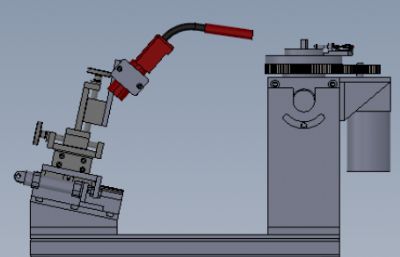 环缝焊机3D模型