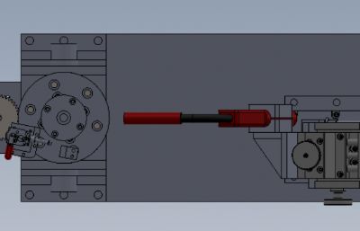环缝焊机3D模型