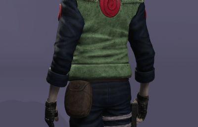 真人版大蛇丸数字人 长发美男