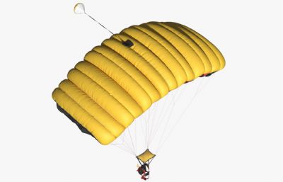 写实降落伞3dmax模型