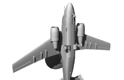 苏联p-42舰载预警机 展翼和折翼版