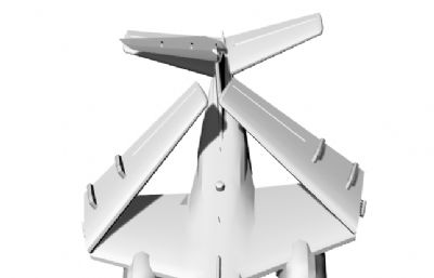 展翼和折翼款的p-42反潜机