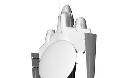 苏联p-42舰载预警机 展翼和折翼版