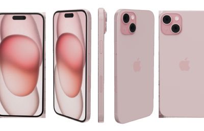 iPhone 15 Plus粉色手机