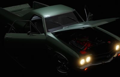 雪佛兰El Camino SS皮卡车