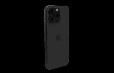 iPhone 15 Pro Max黑色钛金属手机