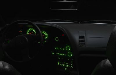 丰田 Supra汽车blender模型