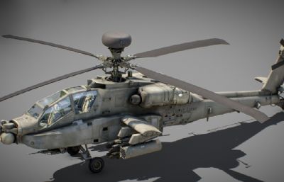 波音AH-64D长弓阿帕奇攻击直升机