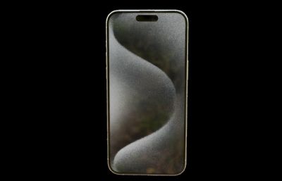 iPhone 15 Pro Max白色钛金属手机