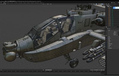 波音AH-64D长弓阿帕奇攻击直升机