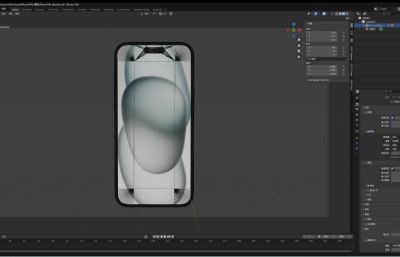 iPhone 15 Plus黑色手机
