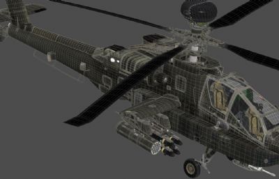 波音AH-64D长弓阿帕奇攻击直升机