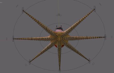 卡通章鱼 卡通八爪鱼