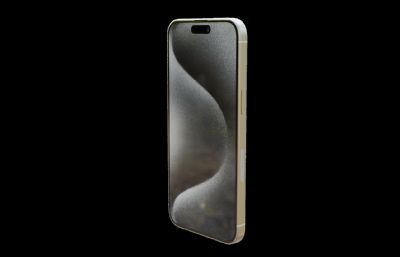 iPhone 15 Pro Max白色钛金属手机