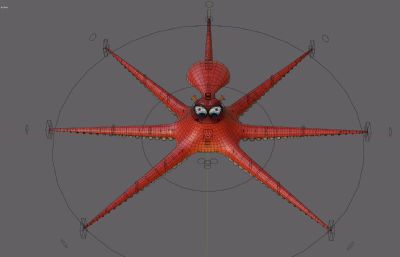 卡通章鱼 卡通八爪鱼