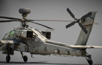 波音AH-64D长弓阿帕奇攻击直升机
