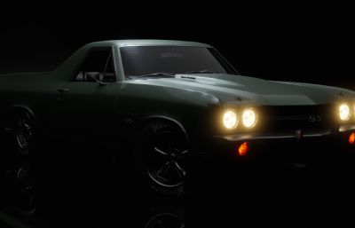 雪佛兰El Camino SS皮卡车
