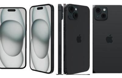 iPhone 15 Plus黑色手机