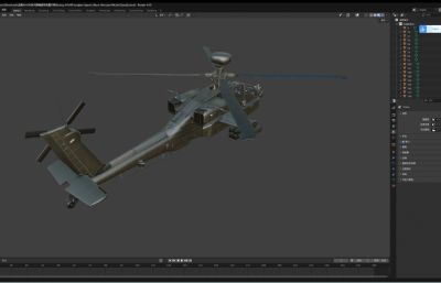 波音AH-64D长弓阿帕奇攻击直升机