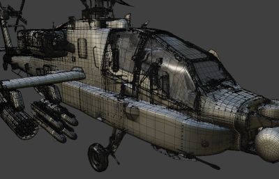 波音AH-64D长弓阿帕奇攻击直升机