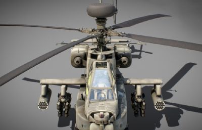 波音AH-64D长弓阿帕奇攻击直升机
