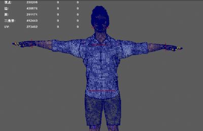 城市短裤衬衣青年 年轻帅哥