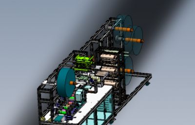 高速弹性布口罩机